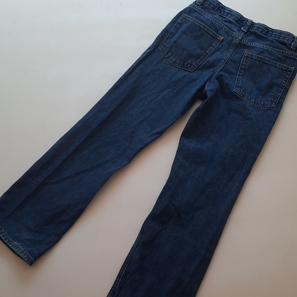 Cat & Jack relaxed straight 12 blue jeans - Picture 3 of 9